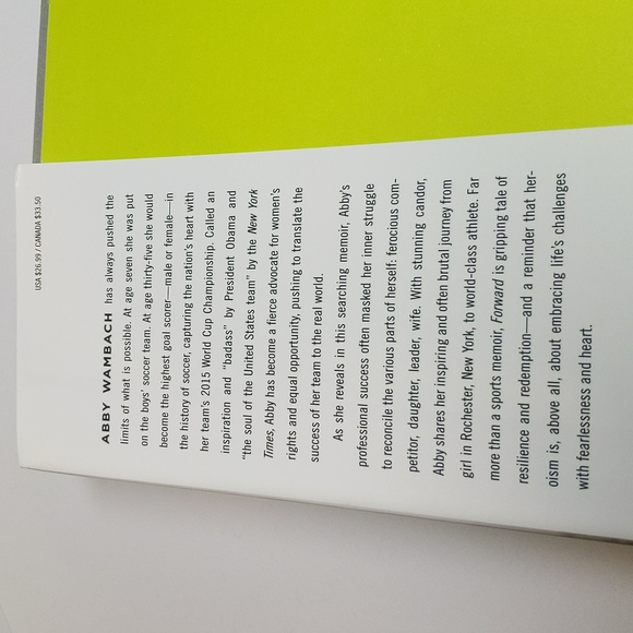 Book: Forward: a memoir by Abby Wambach - Picture 4 of 6